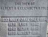 Lucy COLE - Grave