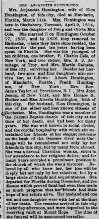 Anjenette COLE - Obituary