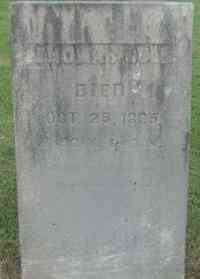 Thomas COLE - Grave