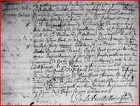 Marie-Jeanne-Anne CADIEUX - 1704 Marriage - Saint Francois-de-Sales-de-lIle-Jesus, Laval, QC, Canada