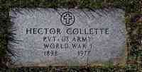 Hector COLLETTE - Grave