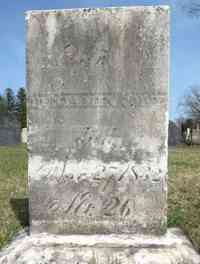 Benjamin COLT - Grave