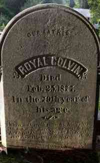 Royal COLVIN - Grave