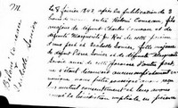 Josephte Isabelle SAULNIER - 1843 marriage