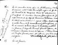 Fidele ROUSSEL - 1823 marriage