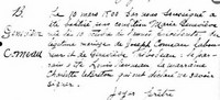 Marie Geneviève COMEAU - Baptism