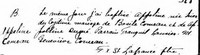 Apolline (Appoline) COMEAU - Baptism