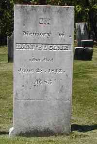 Daniel CONE - Grave