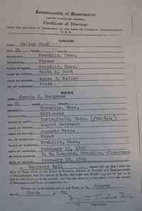 Caroline "Carrie" Johanne BERGMANN - Marriage