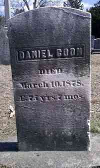 Daniel COON - Grave