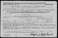 Edgar Thompson COPELAND - white 5 11 tall brown eyes 180 lbs brown hair dark complexion