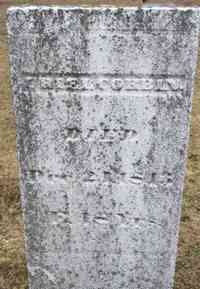 Uriel CORBIN - Grave
