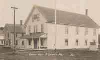 Corinth, Maine, USA - Grange Hall, E. Corinth, Me.
