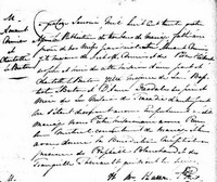 Charlotte LEBRETON - 1834 marriage