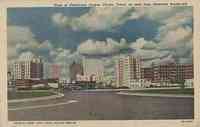 Corpus Christi, Texas, USA - View of Downtown Corpus Christi, Texas, as seen from Shoreline Boulevard