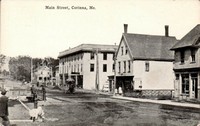 Corinna, Maine, USA - Main Street, Corinna, Me.