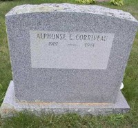 Alphonse Ernest CORRIVEAU - Grave