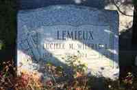 Lucille Marie COTE - Grave
