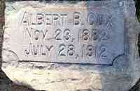 Albert B. COX - Grave