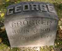 George CROCKER - Grave