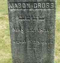 Jason CROSS - Grave
