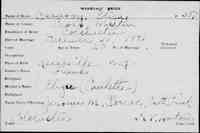 Marcel "Martin" CROSS - 1881 marriage Vermont, Vital Records, 1760-1954