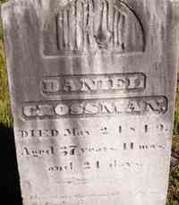 Daniel CROSSMAN - Grave