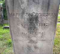 Harrison CROSSMAN - Grave