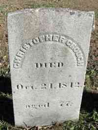 Christopher CROUCH - Grave
