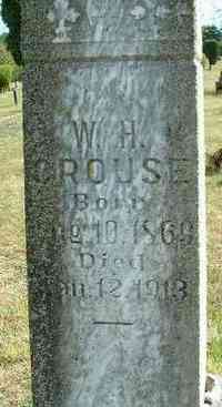 William H. CROUSE - Grave