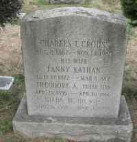 Theodore Austin CROUSS - Agawam Center Cemetery, Agawam, Massachusetts