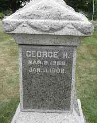George Henry CROUSS - Agawam Center Cemetery, Agawam, Massachusetts