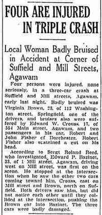 Edward Warren CROUSS - The Springfield Daily Republican Springfield, Massachusetts Monday, July 25, 1938