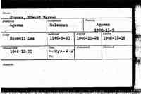Edward Warren CROUSS - Massachusetts: Grand Lodge of Masons Membership Cards, 1733-1990 www.americanancestors.org