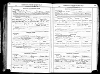 George Willard CROUSS - 1943 marriage certificate