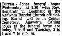 Theodore Austin CROUSS - obituary Date: April 14, 1966 Location: Massachusetts Paper: Springfield Union