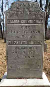 James CUNNINGHAM - Grave