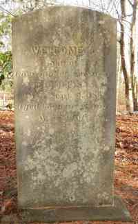 Welcome C. CURTIS - Grave