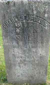 Charles Abbey CURTISS - Grave