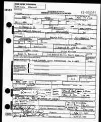 Carolyn Louise CYRUS - Name:	Carolyn C Brown [Carolyn Brown]  [Carolyn C Cyrus]  Gender:	Female Birth Date:	26 Feb 1921 Birth Place:	Bridgeport, CT Residence Place:	Sp