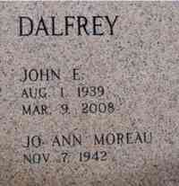 John Edward DALFREY - Grave