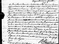 Pierre DAME - 1824 marriage (part 2)