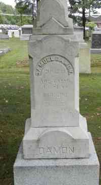 Samuel DAMON - Grave