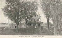 Danby, Vermont, USA - Residence of Mrs. S. L. Griffith
