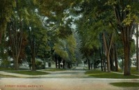 Danby, Vermont, USA - Street Scene, Danby, Vt.