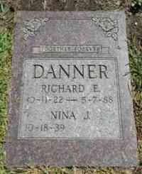 Richard Eugene DANNER - Grave