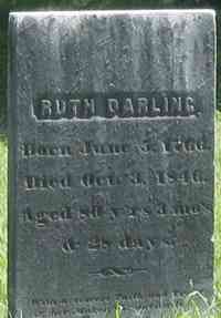 Ruth DARLING - Grave