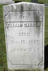 Elijah DARROW - Grave