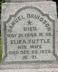 Samuel, Jr. DAVIDSON - Grave