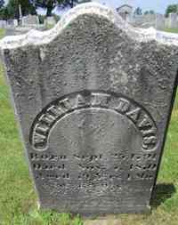 William DAVIS - Grave
